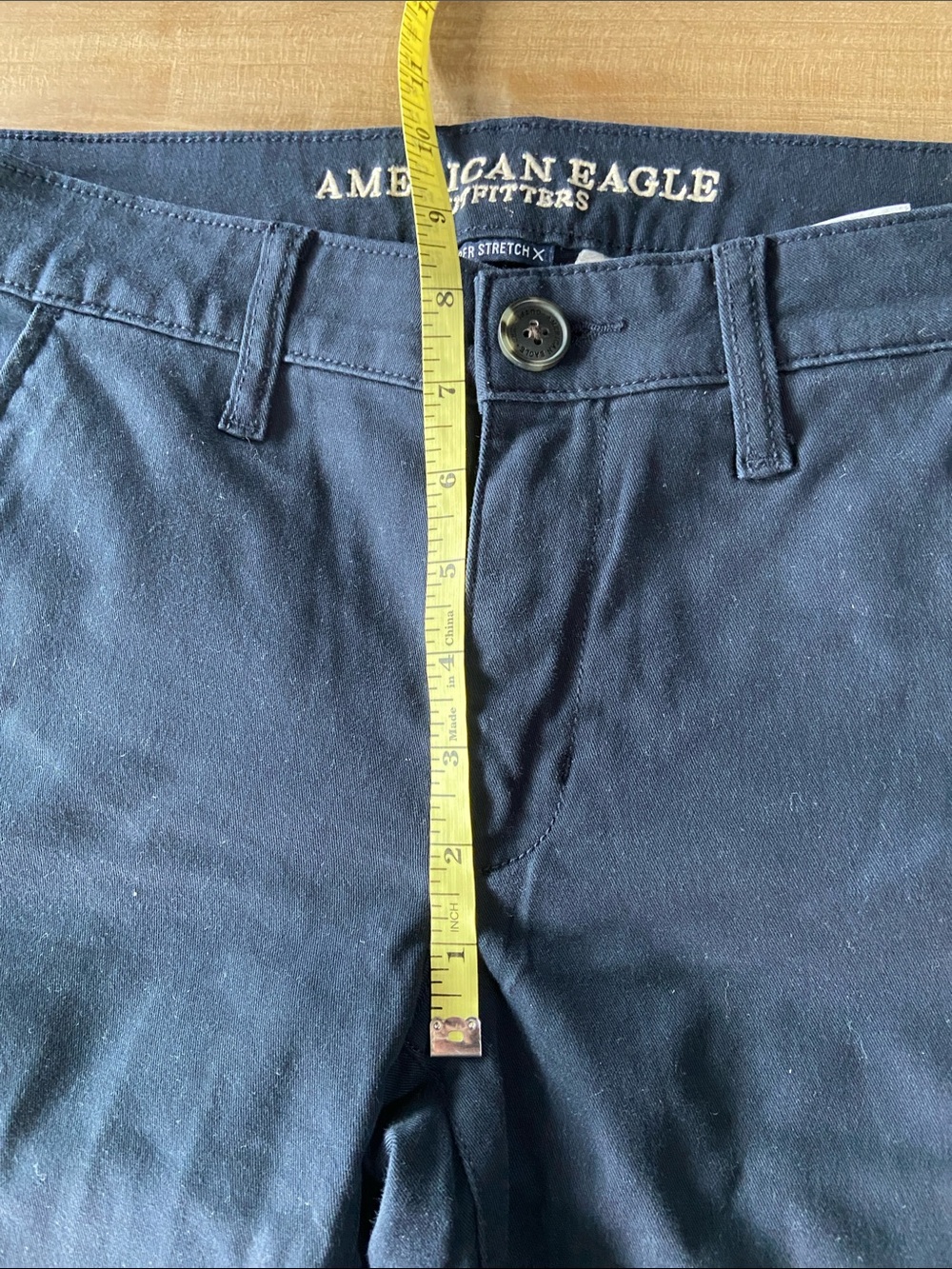 American Eagle Outfitters Dark Navy Skinny Pants - Picture 3 of 6